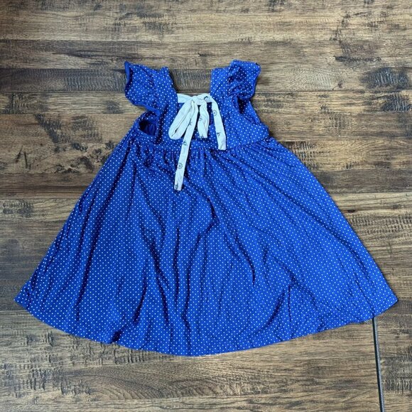 Omi Jo Nautical Dot Aunt Heart Tunic Set sz 5 - Picture 10 of 10